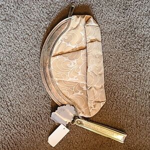 Velvet Scroll Clutch